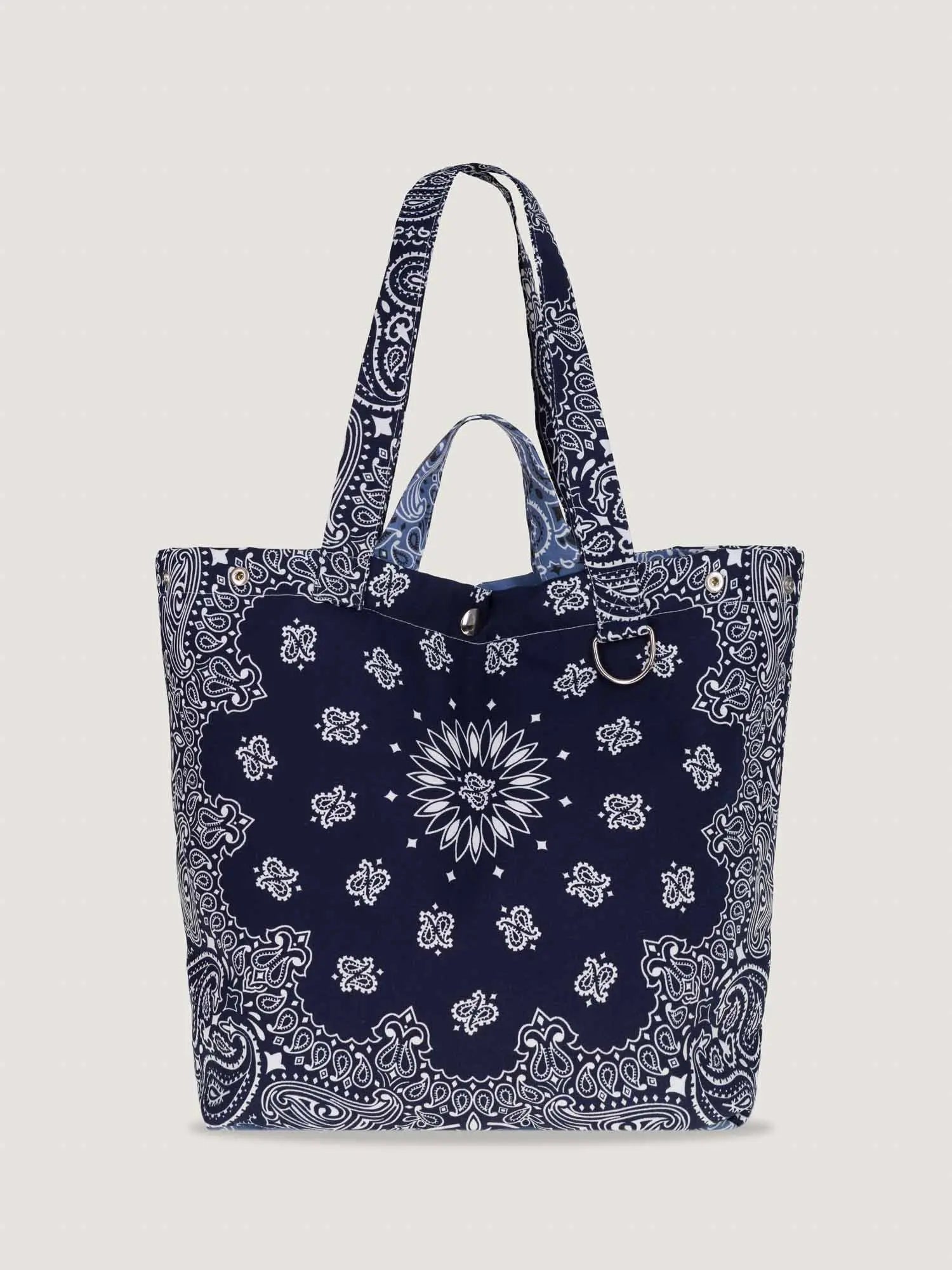 Maxi Tote - Navy / Chambray