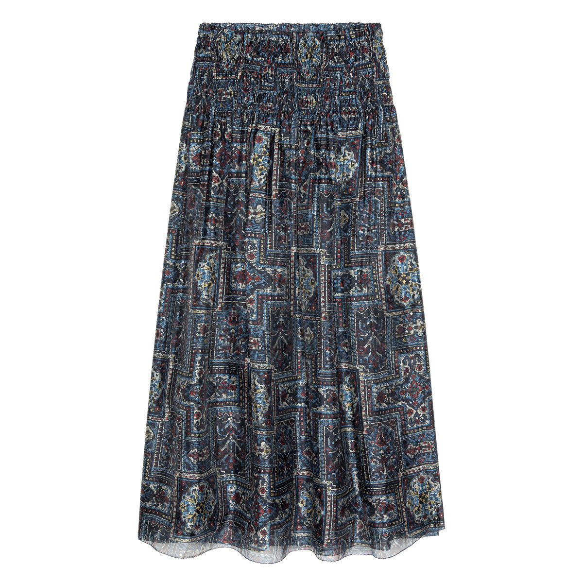 The Canary Skirt in Heirloom Textile Print