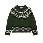 The Arctic Fairisle Pullover in Winter Pine