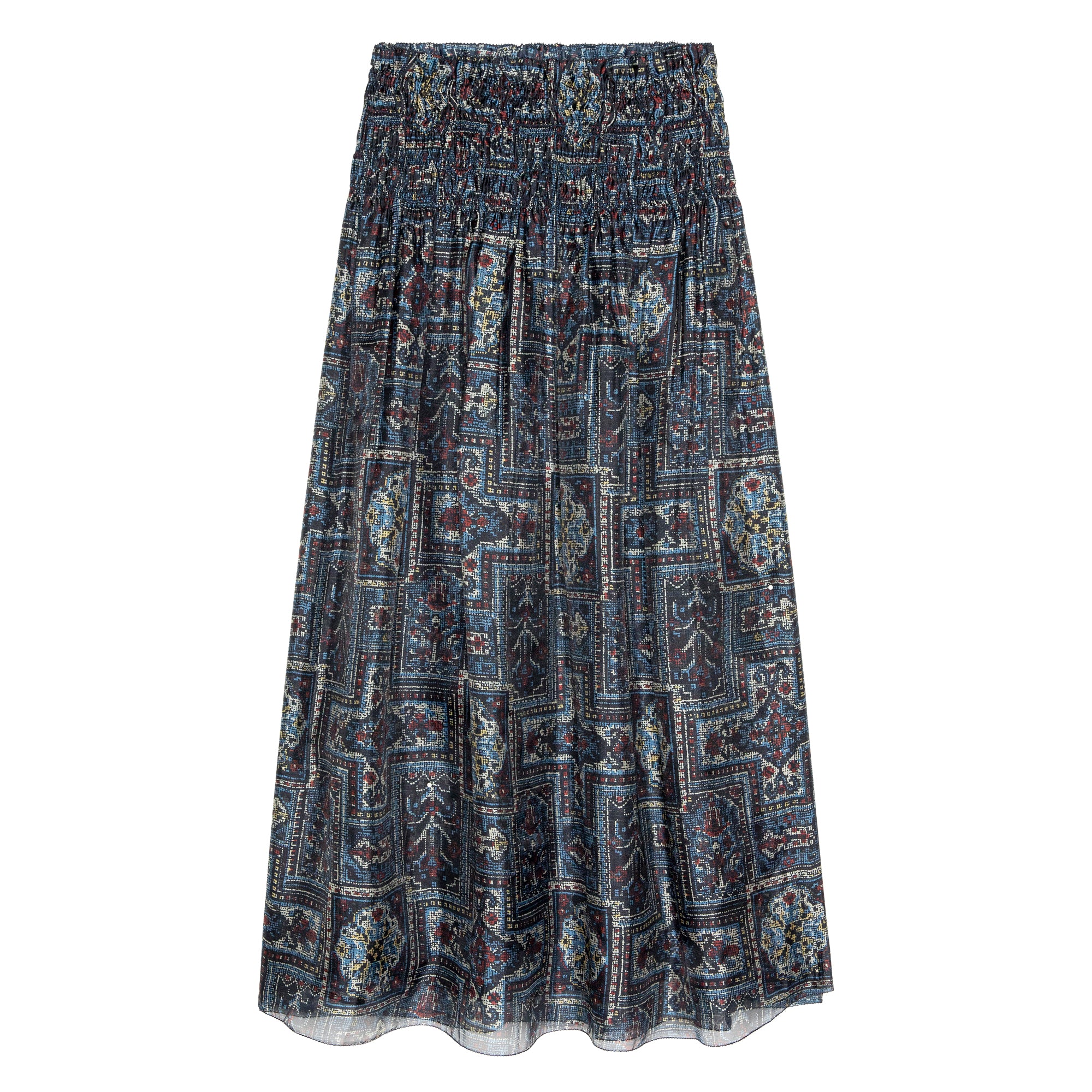 The Canary Skirt in Heirloom Textile Print