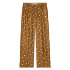 The Slouch Pintuck Pant in Copper Bubble Dot