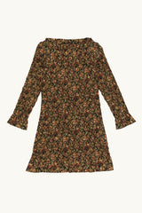 Cecillia Dress in Noir Rêve Des Jardins