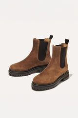 The West Chelsea Boot in Cedar Suede